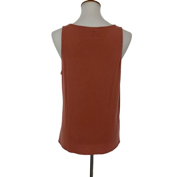 Torrid Tank Top 00 Brown Twist Front Casual Plus Size Trendy - Picture 4 of 7